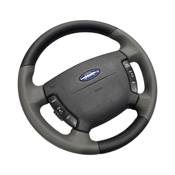 Ford FPV BA-BF Steering Wheel MOMO Grey/Black Leather