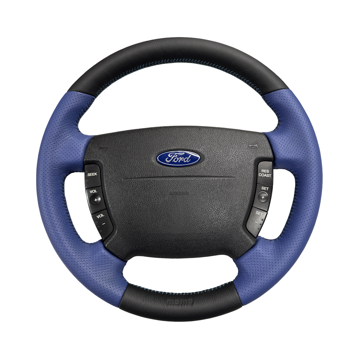 Ford FPV BA-BF Steering Wheel MOMO Blue/Black Leather