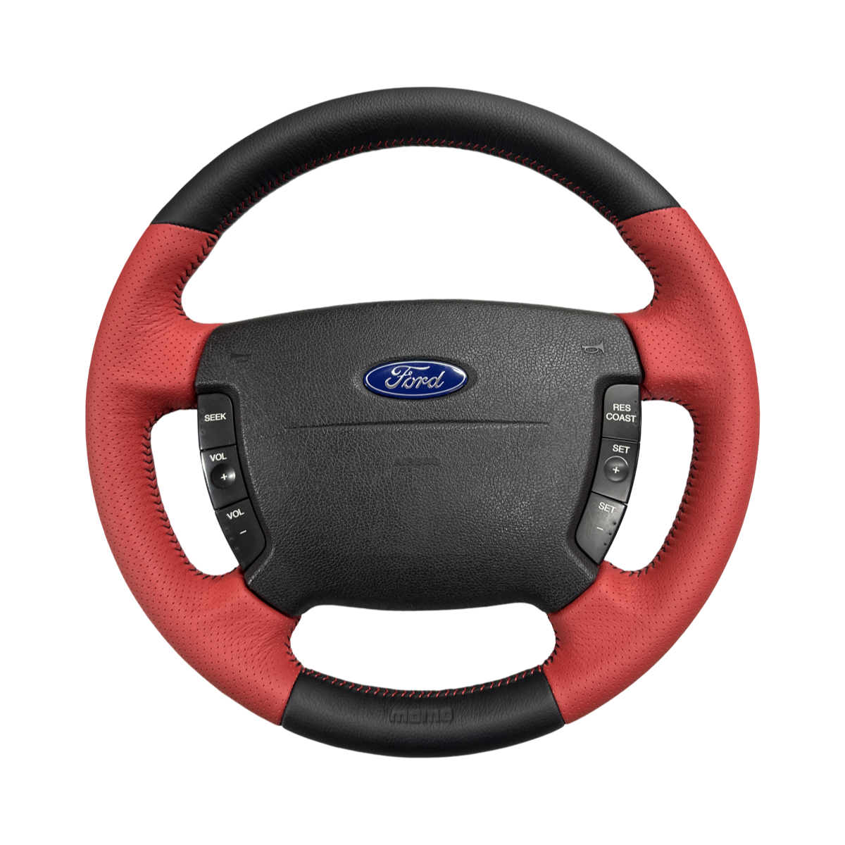 Ford FPV BA-BF Steering Wheel MOMO Red/Black Leather