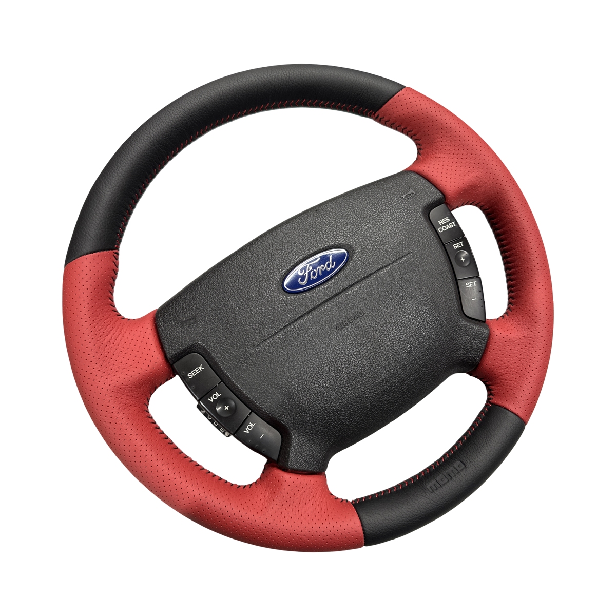 Ford FPV BA-BF Steering Wheel MOMO Red/Black Leather