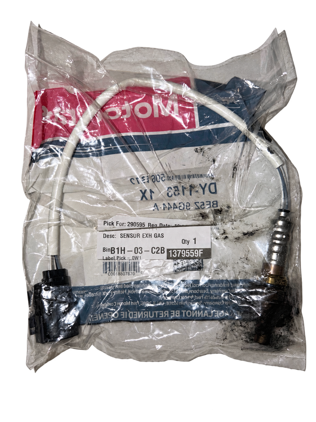 BE5Z9G444A — Genuine Ford Exhaust Oxygen Sensor
