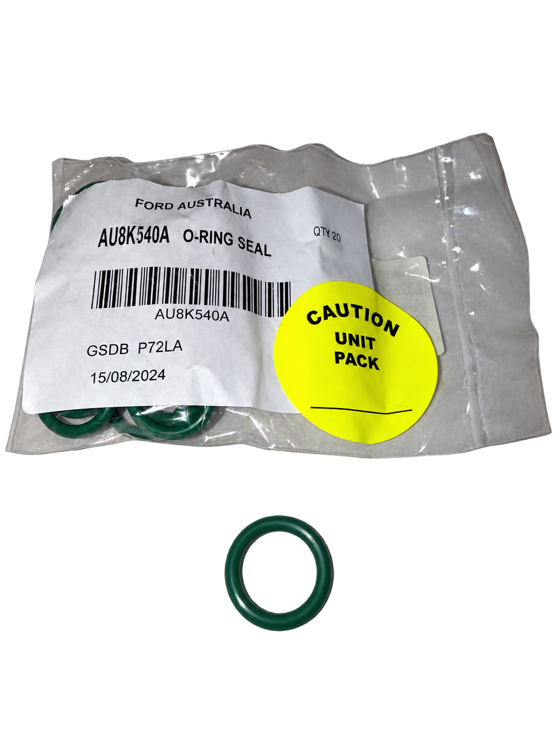 AU8K540A — Genuine Ford Water Pump / Thermostat Pipe O-Ring