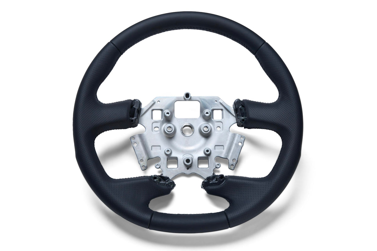 Retro Ford/FPV FG Falcon Steering Wheel – Black Leather OEM Style