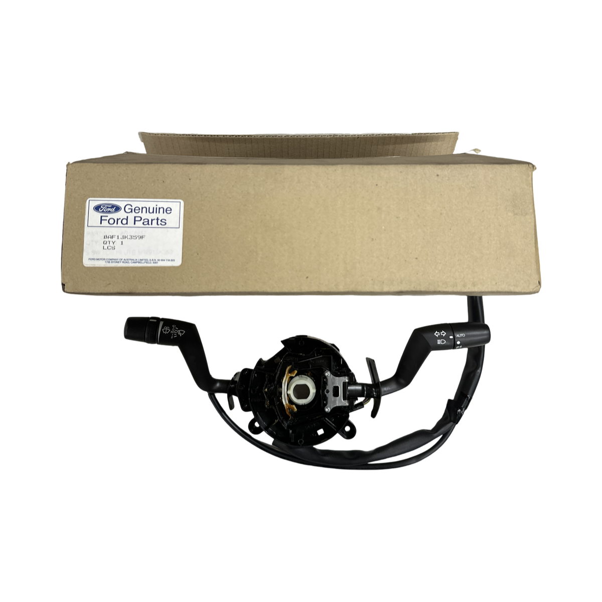 BAF13K359F - Genuine Ford Falcon Ute BF Indicator Combination Stalk Switch With Auto Headlamps