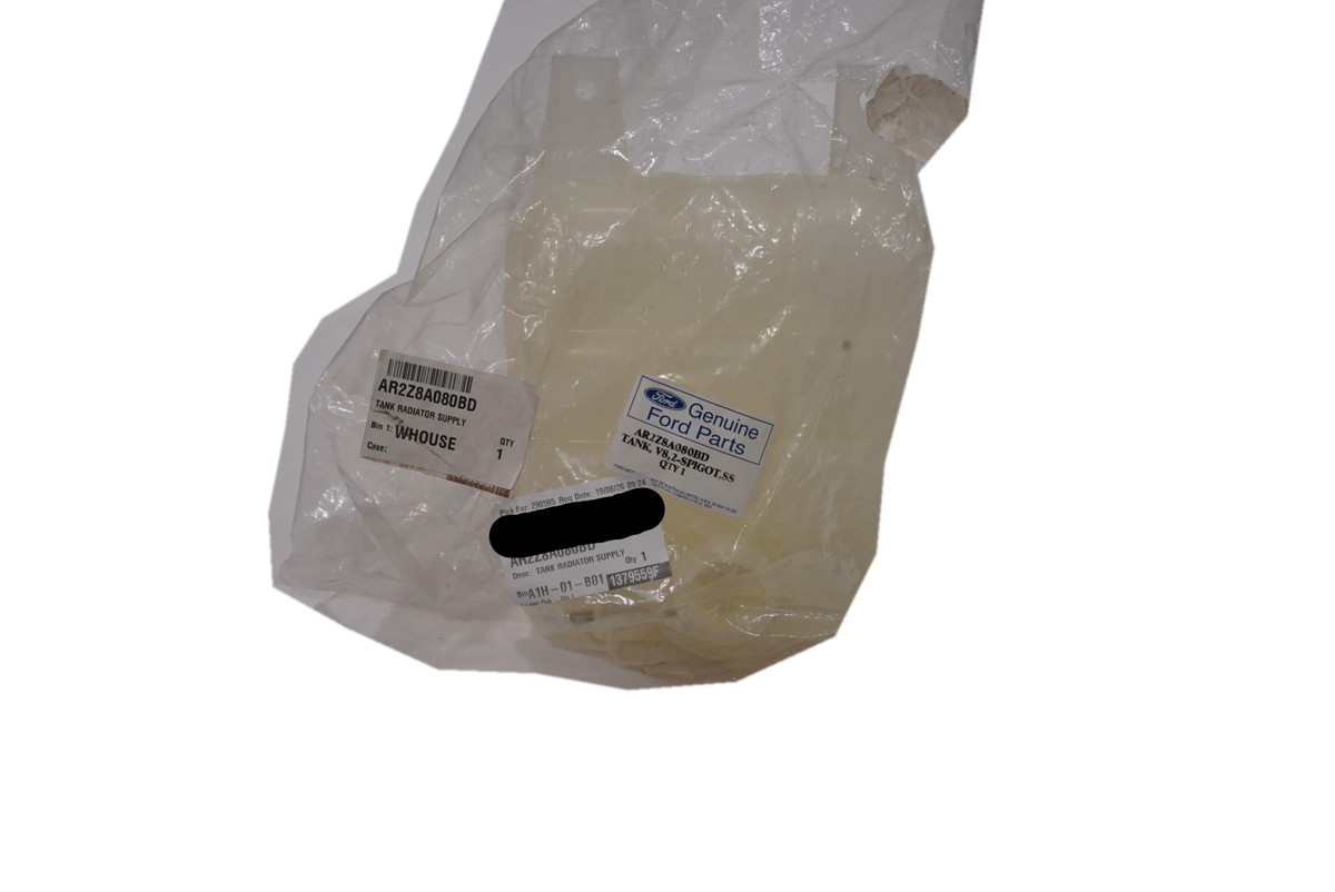 AR2Z8A080BD — Genuine Ford V8 Coolant Expansion / Header Tank