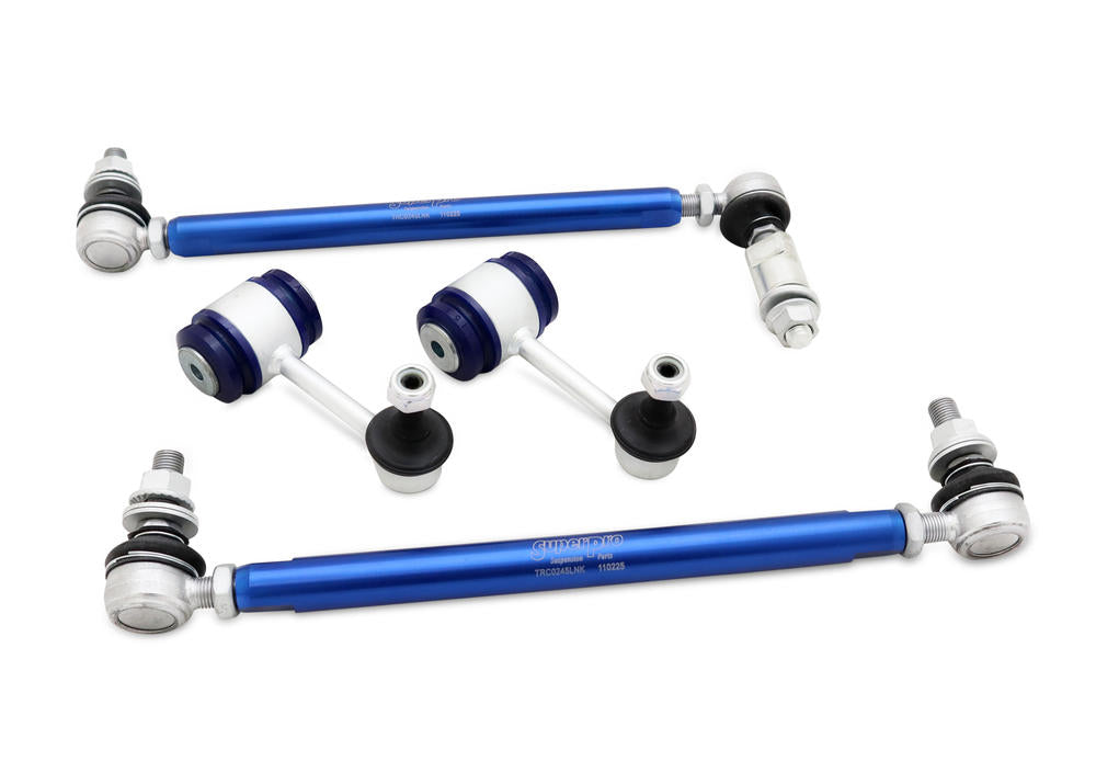 TRCLNKSET8 – SuperPro Front and Rear Sway Bar Link Kit
