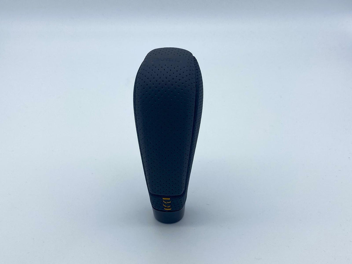 BA-BF Automatic Shifter – Black with Orange Stitching, Grey Momo Bezel